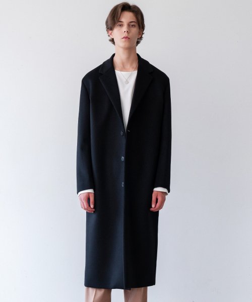 [깜짝할인] 50% 할인! INSILENCE (인사일런스) CASHMERE LONG COAT (black)