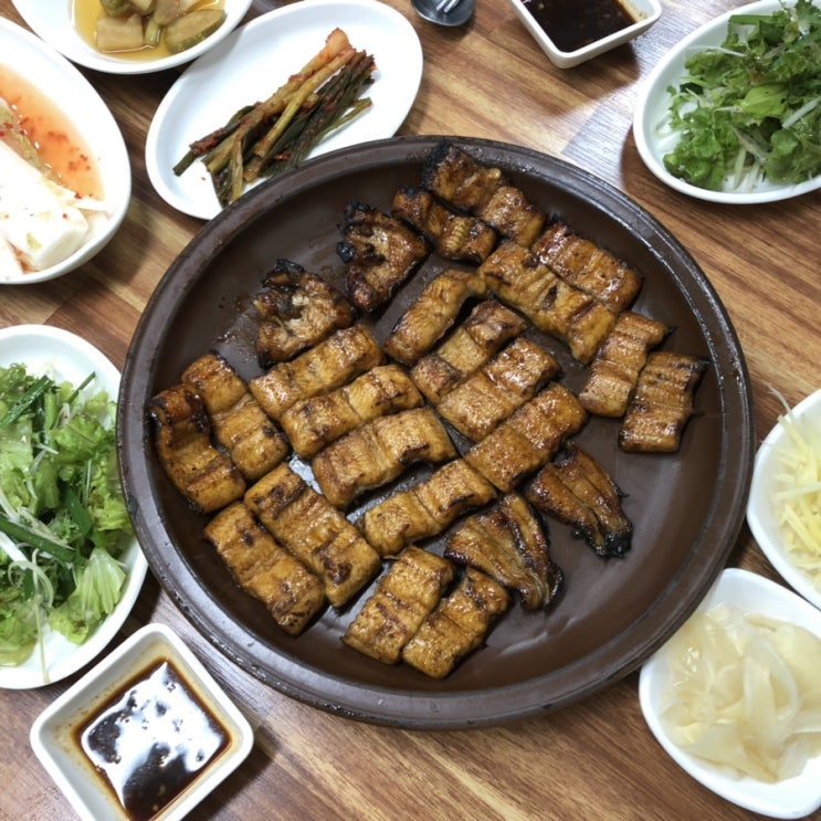  부산 양산도집 민물장어구이 몸보신