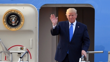 [한국남자]트럼프, 한국 도착…내일 문 대통령 회담 · 김정은 'DMZ 만남' 주목