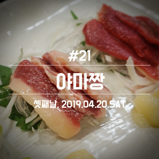  [2019.04.도쿄 자유여행] #21. 신주쿠 이자카야 야마짱! 말사시미 도전 (feat.짐빔하이볼)