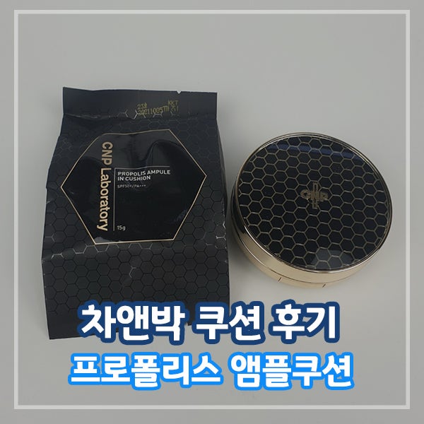 차앤박 쿠션 후기 :: 프로폴리스 앰플쿠션 23호