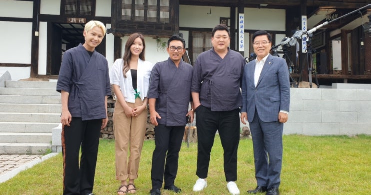  안동 계상고택에서 '개똥이네 철학관' 촬영!