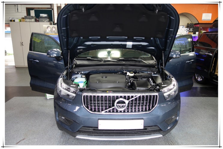  볼보 XC40  블랙박스 보조배터리 에코파워팩 S7