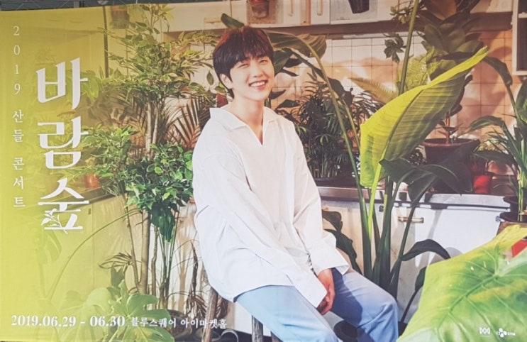  B1A4 산들 콘서트 '바람숲' 세세한 첫공 후기 [190629]