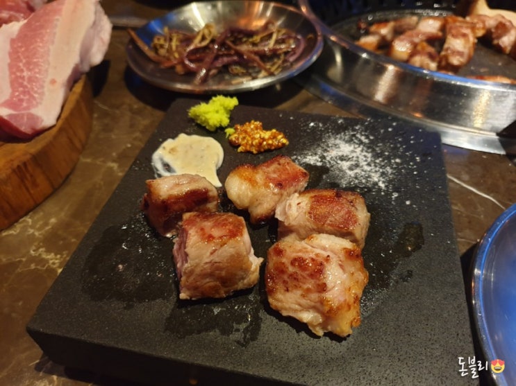  뚝섬회식 성수고깃집 이우 럭셔리한 분위기에 히말라야 암염까지~!