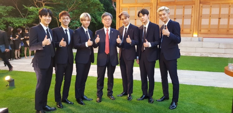  190629 [엑소] 김현종님 트위터에 국가픽 엑소️