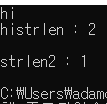  strlen