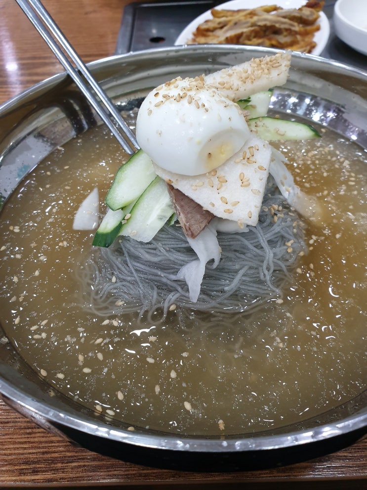  민락2지구 냉면~ 육전냉면 맛 한번 보실래요?