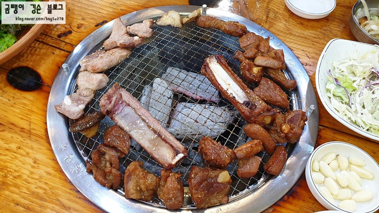  [수유 맛집] 생생정보에 소개된 통돌이 돼지갈비 수유 고기집 '산성골'