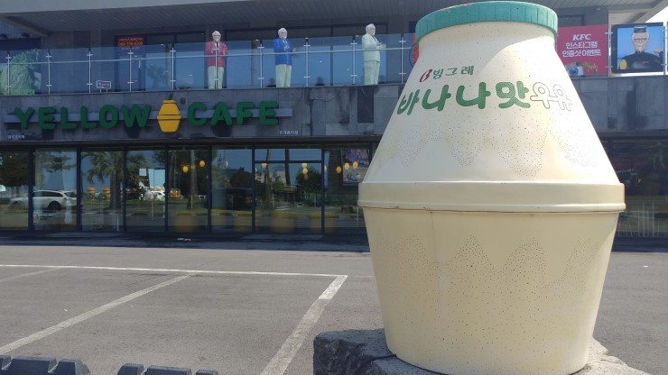  [제주 핫플레이스] 빙그레 바나나 우유의 천국! 옐로우 카페!