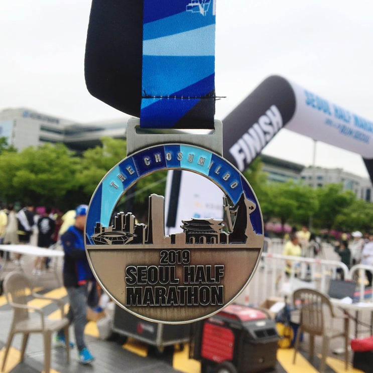 햇지런: 2019 서울하프마라톤 대회 10K 완주 후기 및 기록