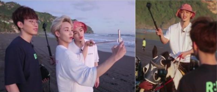  세븐틴 배틀트립에서의 활동