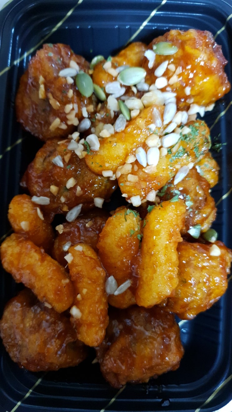  GS25편의점:) 순대떡범벅&생크림품은카스테라와경주법주유자막걸리 후기