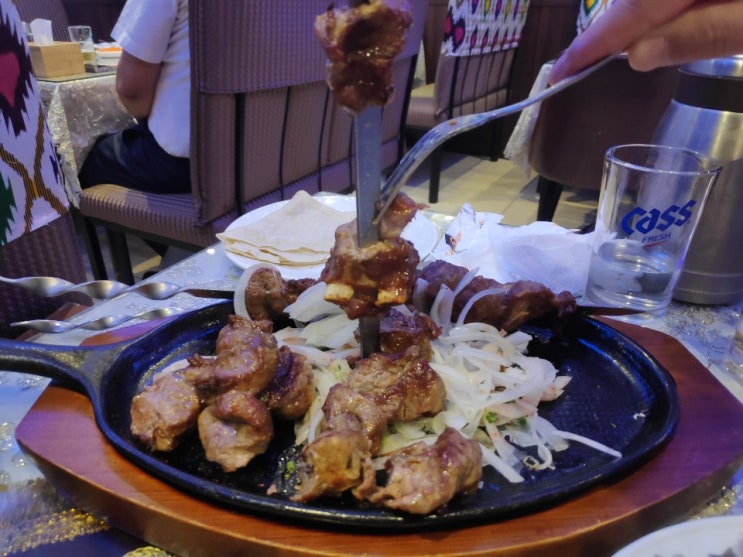  우즈벡 음식점 사마르칸트 시티