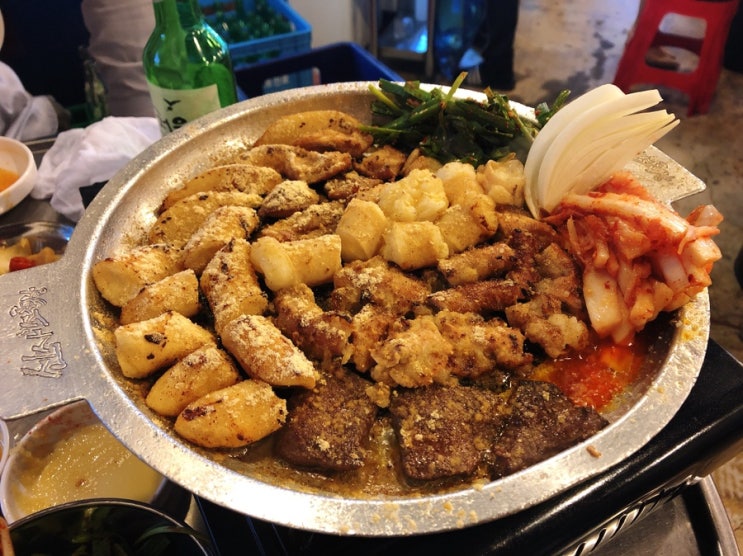  석계역 곱창 | 신사소곱창 : 싱싱한 간 천엽 무한리필! 꼬소한 소곱창 맛집