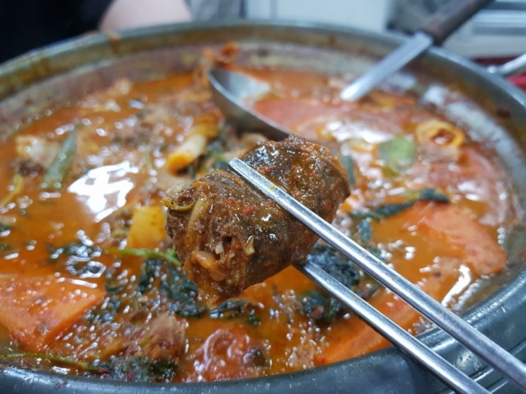  대전 숨은 가성비 맛집 단골각 순대곱창전골 갈마동 "가마솥보은순대"