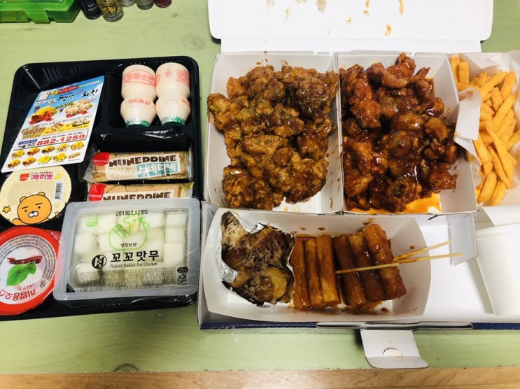  [ 배달맛집 ] 깻잎두마리치킨 서울대입구점 서비스짱!!:)