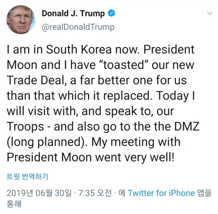  Trump is an unexpected man.