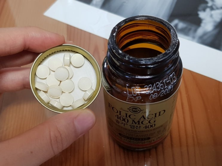  일상 : 임산부만 필요한 영양제인줄 알았는데 부모님 세대도 챙겨먹으면 좋은 엽산! 호모시스테인 솔가 엽산 400 / 부모님영양제 / 임산부엽산 / 임신준비 영양제