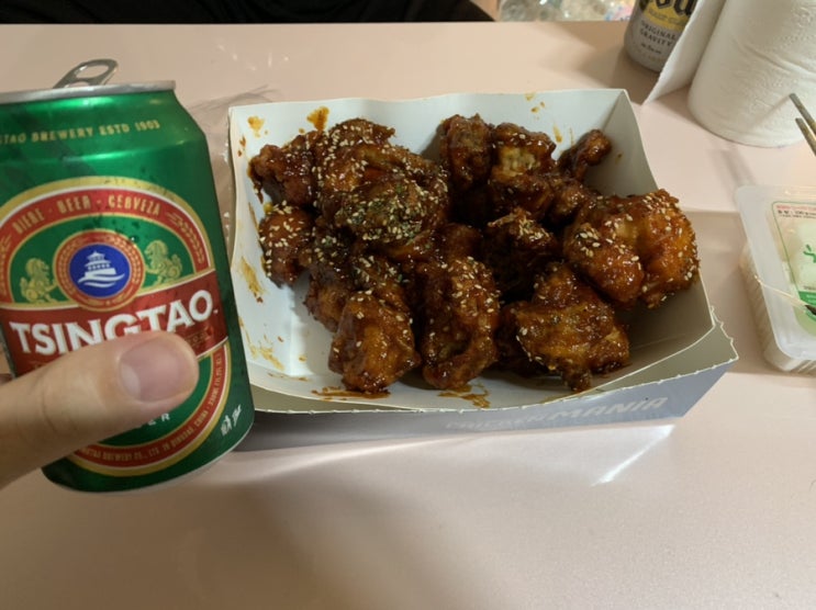  치킨매니아 장첸치킨 돌아와라