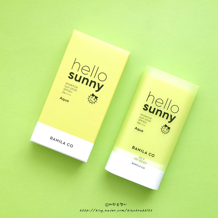  바닐라코 헬로 써니 에센스 선 스틱, 촉촉하고 시원해!