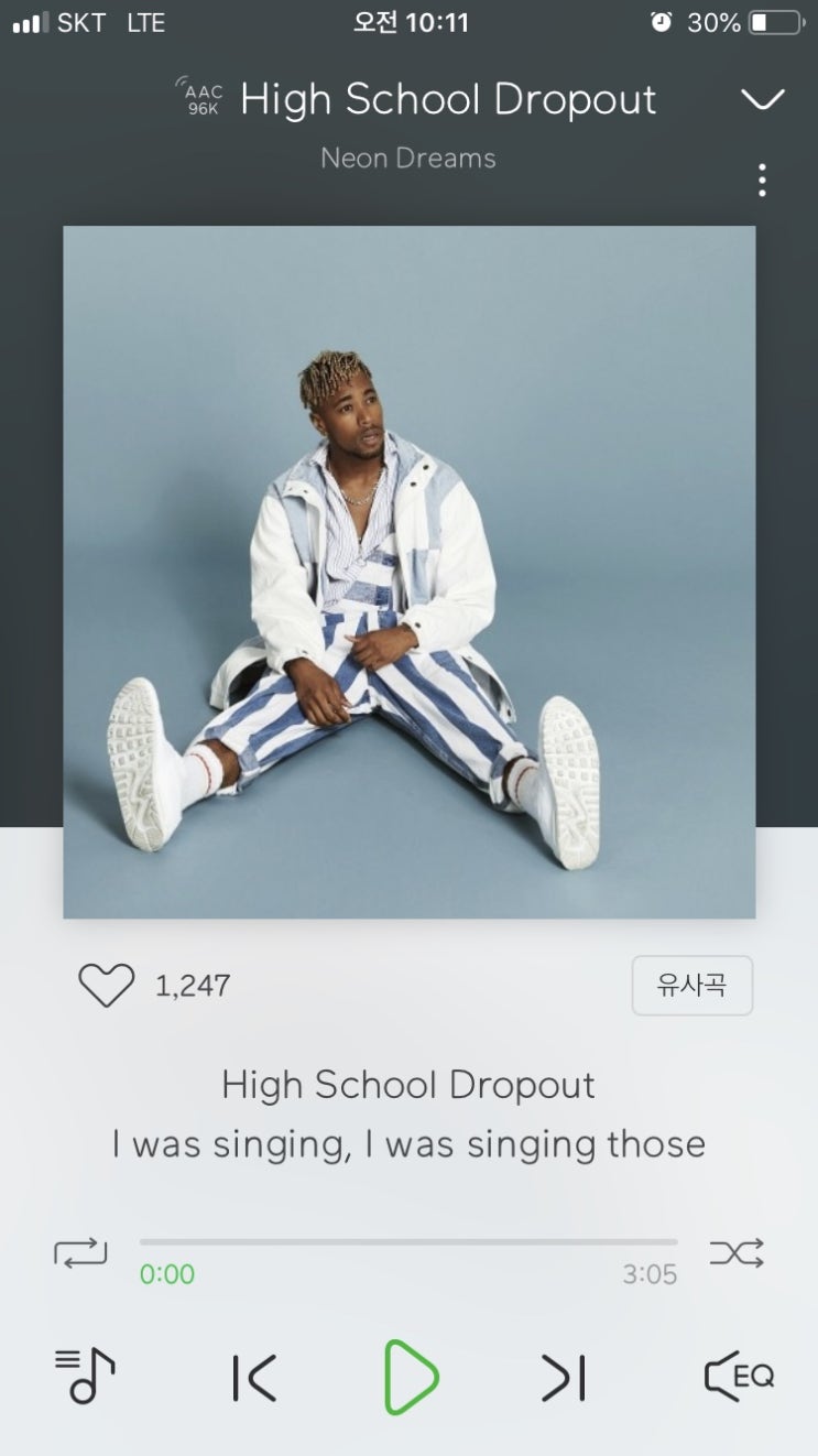  오늘의 띵곡 : High School Drop Out_Neon Dreams(네온 드림즈)