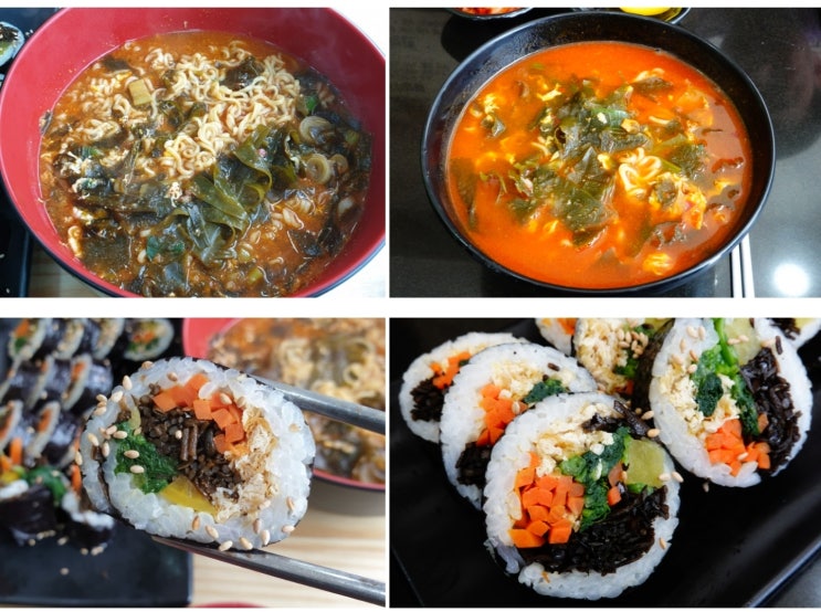  골목식당 맛집 거제도 쌤김밥 거미새라면과 톳김밥 재방문 후기