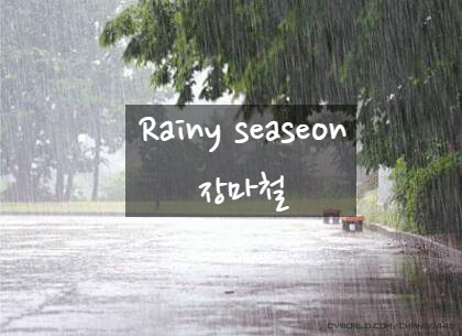 [입트영] 08. Mon. Rainy Season 장마철