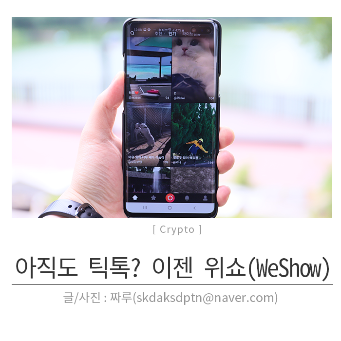  아직도 틱톡? 이제는 위쇼 프로젝트!