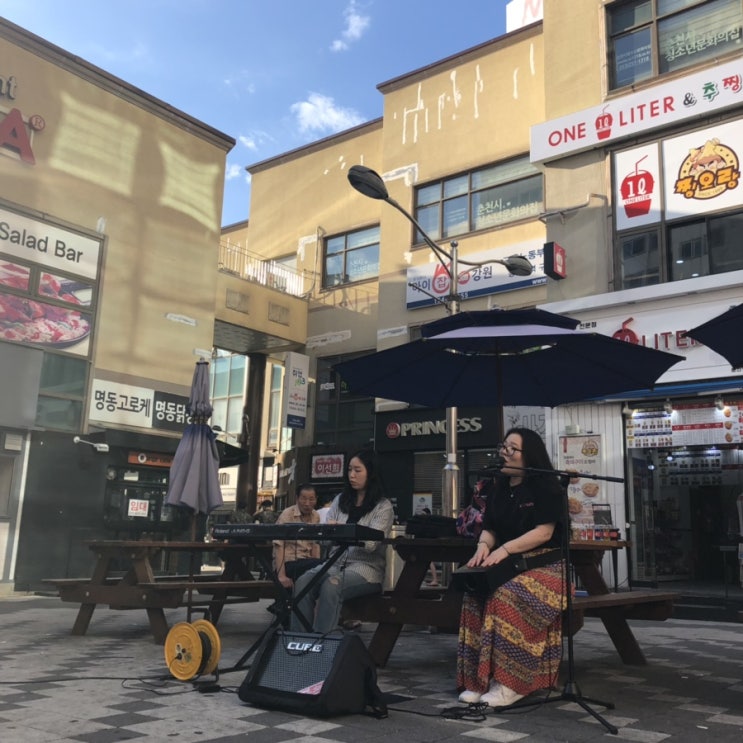  20190622 춘천명동 마리X선정 버스킹