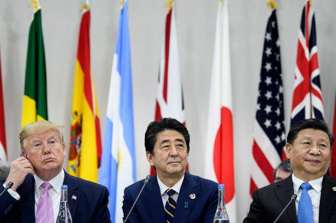 G20 성과 빈수레, 빛바랜 '아베 외교'