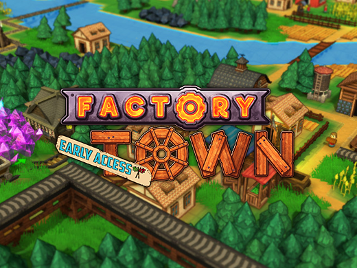 팩토리오 3D 느낌의 순한 맛 팩토리 타운 (Factory Town) 리뷰와 한글패치.