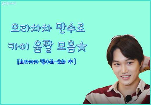 [EXO/엑소/EXO-K/엑소케이]EXO/엑소카이-으라차차 만수로 움짤 모음[으라차차 만수로-2회 中]{캡쳐/움짤}