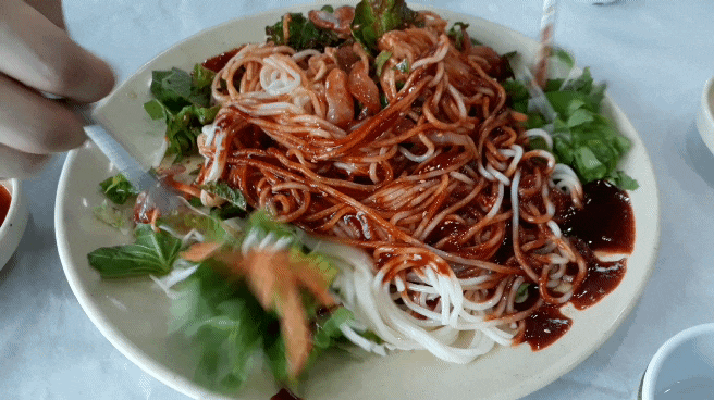  제주 김녕 구좌읍 숨은맛집- 맛있는 회국수집 촌촌 해녀촌