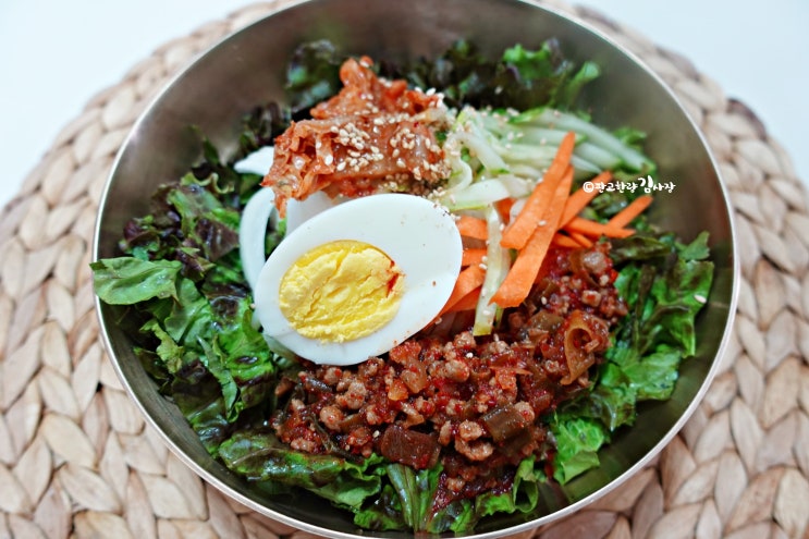  강식당비빔국수레시피  양념장 와우!