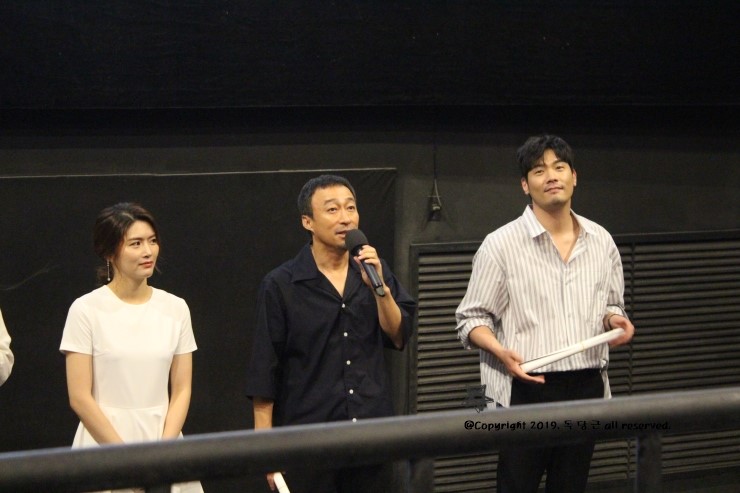  190629 비스트 무대인사 이성민 유재명 최다니엘 안시하 신한 민트레이디 시네마파티