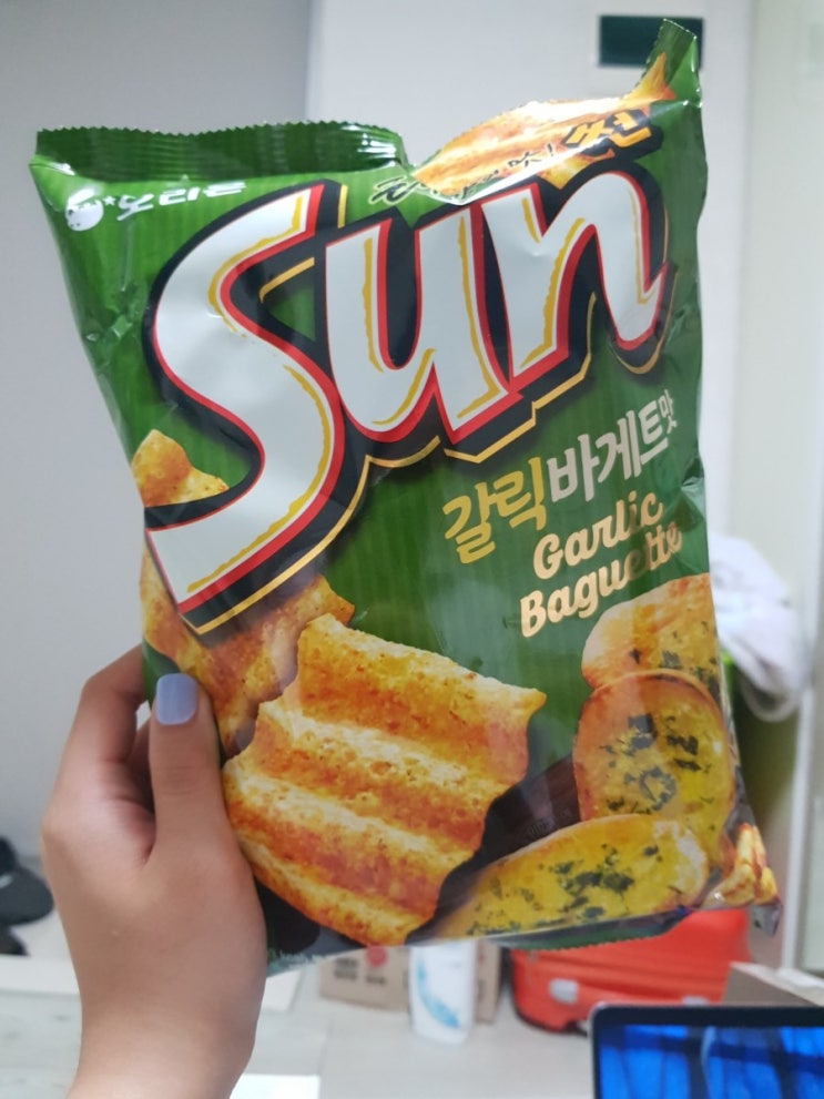  [신상과자 리뷰] 오리온 신상과자, 갈릭바게트 썬칩