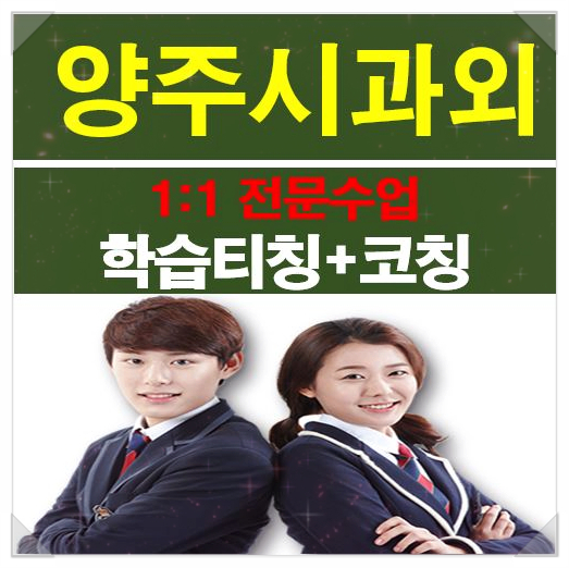 양주시과외 꼼꼼하게 옥정동 영어과외 덕정동 수학과외 멘토지도