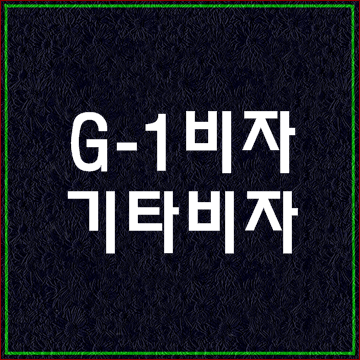  G-1비자로 변경할 수 있는 경우는
