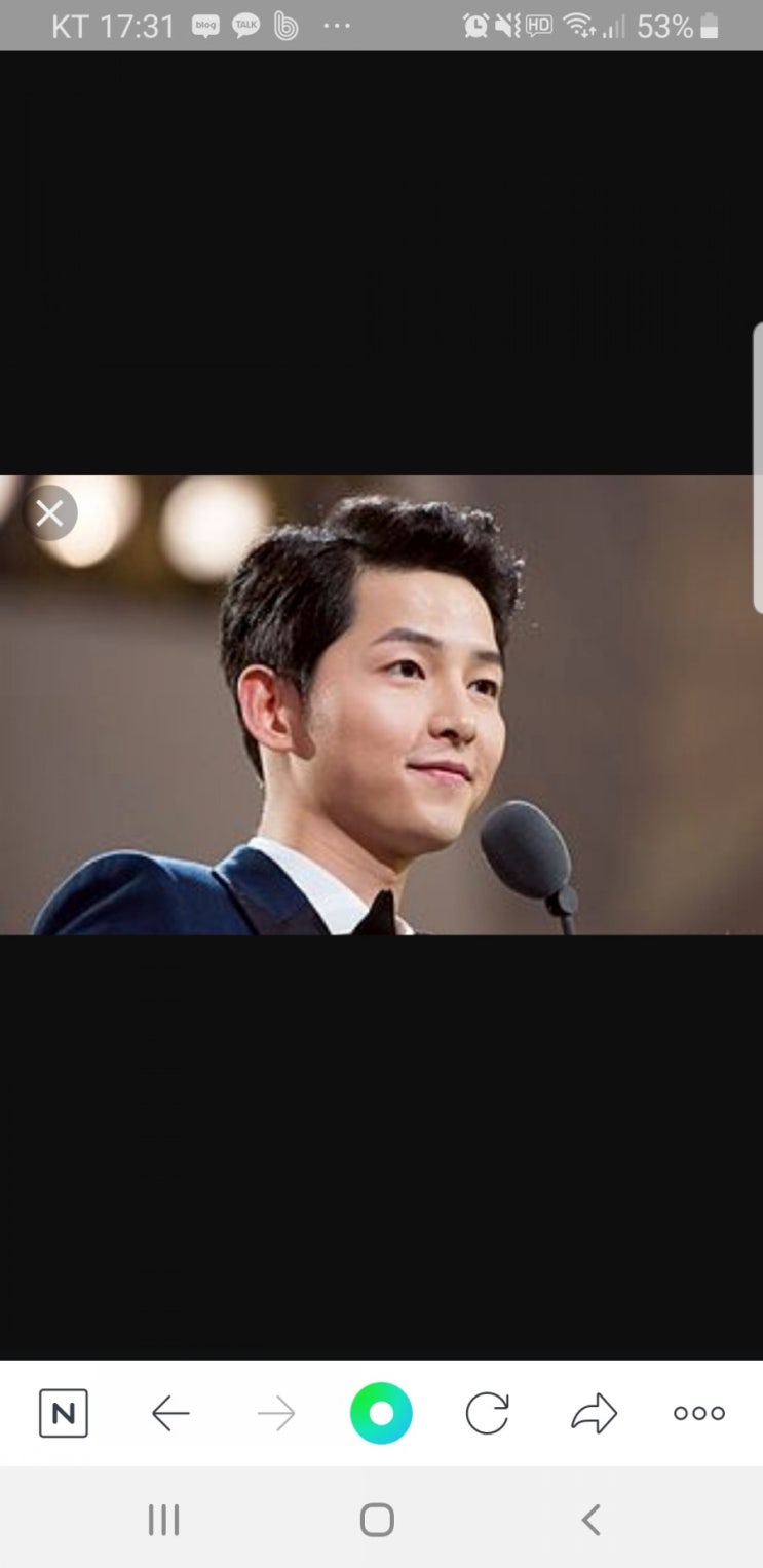  송중기 탈모 사진 뒤늦게 화제 ,마음 고생 심했나?