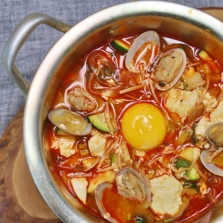  [순두부찌개 끓이는법]황금레시피로 더욱 맛깔스럽게