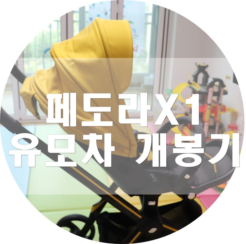 [페도라x1개봉기] 우리아이를 위한 튼튼하고안전한 디럭스유모차 추천(+설치방법)