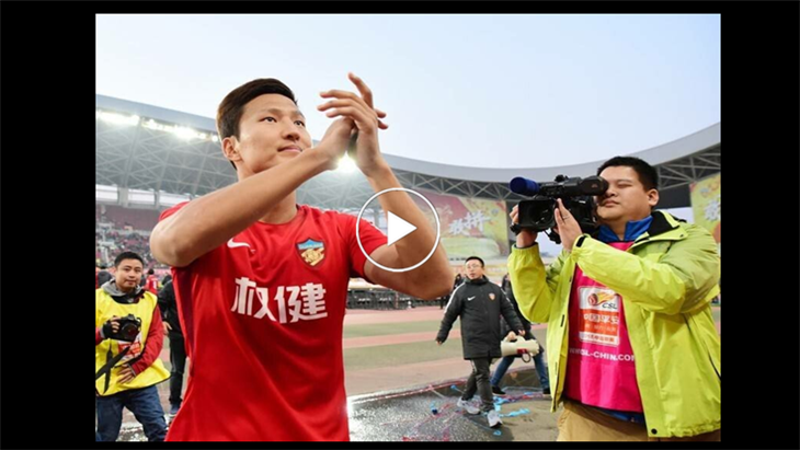  권경원 군복무 문제로 한국 복귀-텐진에서 마지막 경기 영상