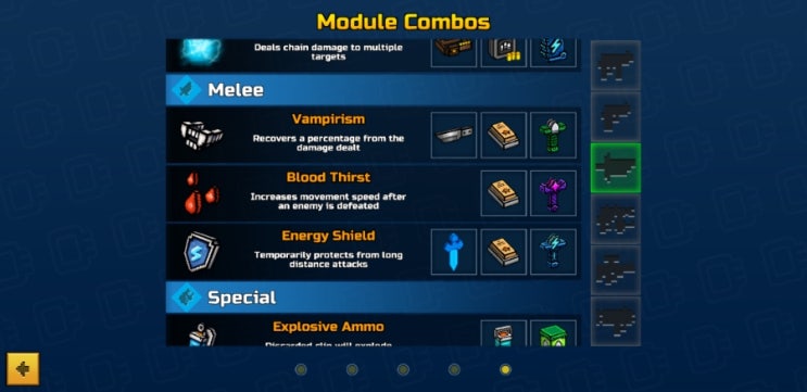 평범한 블로거 디트 픽셀건 3d Pixel Gun 3d 공략 모듈과 특수능력