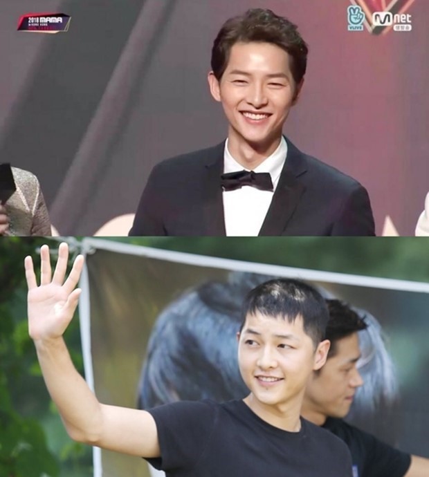  송중기 탈모사진