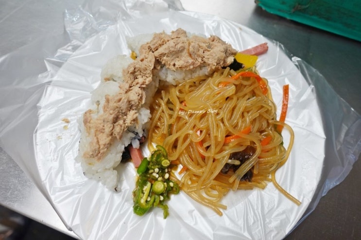  광장시장 맛집 / 광장시장 김밥 '원조누드치즈김밥'