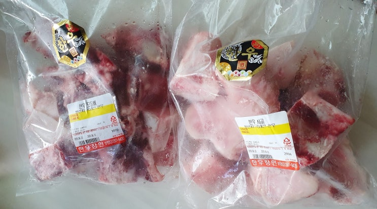  한우사골 온가족식사 해결, 한우장인!
