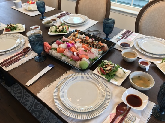 꾸덕꾸덕 브라우니, 스시저녁 & 귀요미 합체