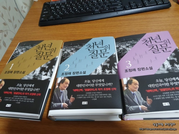  국가에 대한 질문, 조정래, 천년의 질문
