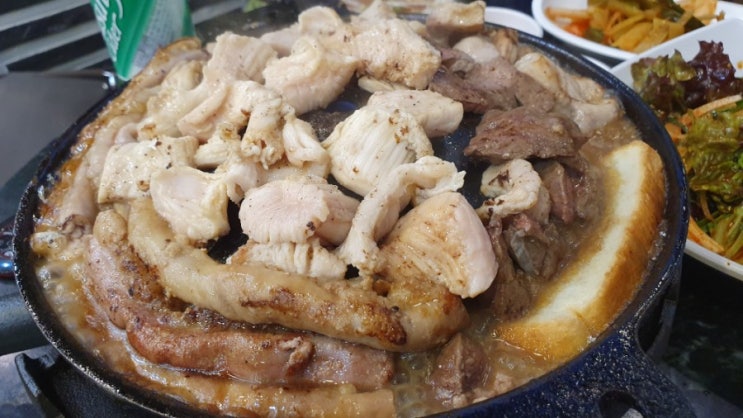  송파구 장지역 맛집 양곱창전문 장지골. 소문난 동네 맛집 답게 사람 한가득 양곱창 맛집이다.